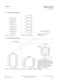 74ALVC04PW數據表 頁面 2