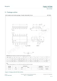 74ALVC04PW Datasheet Page 8