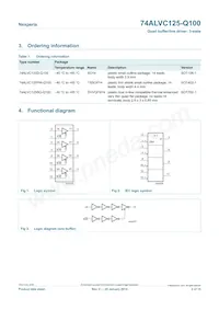 74ALVC125BQ-Q100X Datasheet Pagina 2