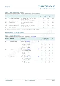 74ALVC125BQ-Q100X Datasheet Pagina 6