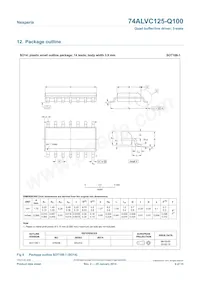 74ALVC125BQ-Q100X Datasheet Pagina 9