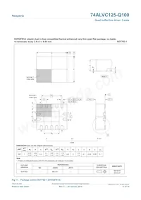 74ALVC125BQ-Q100X Datasheet Pagina 11