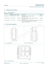 74ALVC373PW Datasheet Page 2