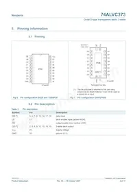 74ALVC373PW Datenblatt Seite 4