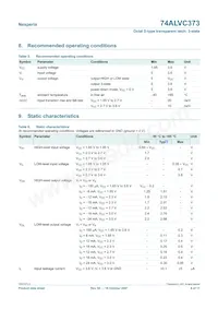 74ALVC373PW Datenblatt Seite 6