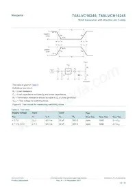 74ALVCH16245DL Datasheet Page 10