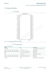 74ALVCH16373DL Datasheet Pagina 4