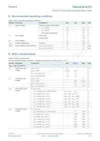 74ALVCH16373DL Datasheet Pagina 6