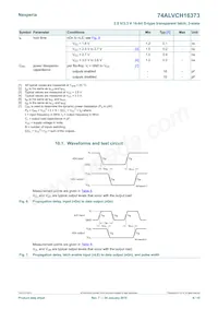 74ALVCH16373DL數據表 頁面 9