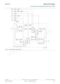 74ALVCH16652DGGS Datasheet Pagina 3