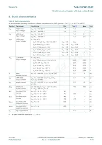 74ALVCH16652DGGS Datasheet Pagina 7