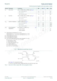 74ALVCH16652DGGS數據表 頁面 9