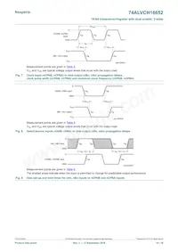 74ALVCH16652DGGS Datasheet Pagina 10