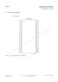 74ALVCH16825DGG:11 Datenblatt Seite 3