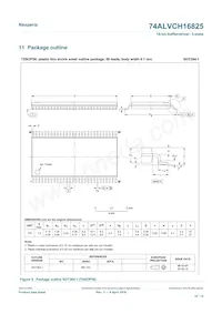 74ALVCH16825DGG:11數據表 頁面 10