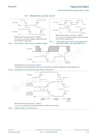 74ALVCH16841DGGS Datasheet Pagina 7