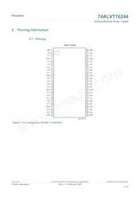 74ALVT16244DL Datasheet Pagina 3