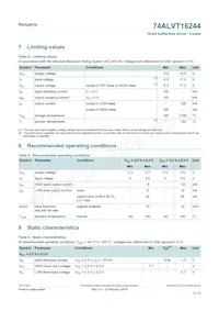 74ALVT16244DL Datasheet Pagina 5