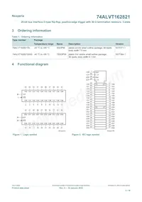 74ALVT162821DL Datasheet Pagina 2