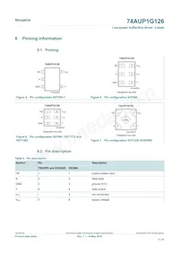 74AUP1G126GN Datasheet Pagina 3