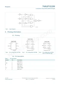 74AUP1G386GF數據表 頁面 3