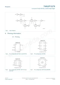 74AUP1G79GN Datasheet Pagina 3