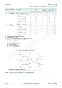 74AUP2G79GD數據表 頁面 10