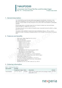 74AUP2G80GD Datasheet Copertura