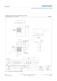 74AUP3G07DCH Datasheet Page 12