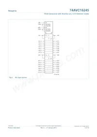 74AVC16245DGG數據表 頁面 3