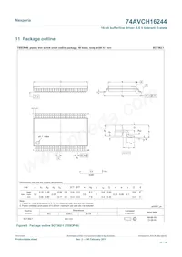 74AVCH16244DGG數據表 頁面 10