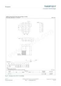 74AXP1G17GNH Datasheet Pagina 11