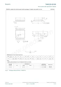 74HC05PW-Q100數據表 頁面 9