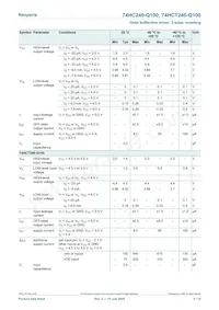 74HC240D-Q100 Datasheet Page 5