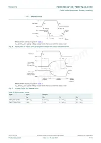 74HC240D-Q100 Datasheet Page 7