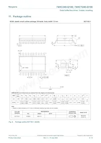 74HC240D-Q100 Datasheet Pagina 9