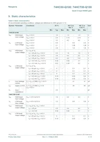 74HCT00BQ-Q100 Datasheet Pagina 4