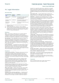 74HCT00BQ-Q100 Datasheet Pagina 11