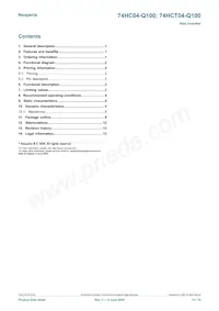 74HCT04DB-Q100J Datasheet Pagina 14