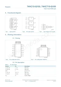 74HCT10D-Q100J Datenblatt Seite 2