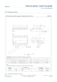 74HCT10D-Q100J數據表 頁面 8