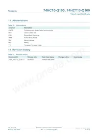 74HCT10D-Q100J Datasheet Pagina 10