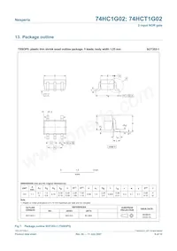 74HCT1G02GV Datasheet Pagina 6