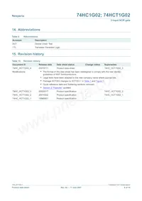 74HCT1G02GV Datasheet Pagina 8