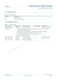 74HCT1G126GV Datasheet Pagina 10