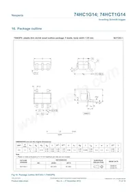 74HCT1G14GW-Q100H Datasheet Pagina 11