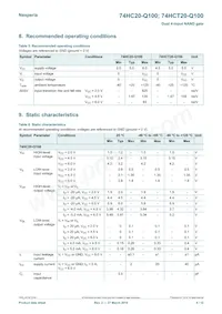 74HCT20D-Q100 Datenblatt Seite 4