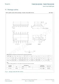 74HCT20D-Q100數據表 頁面 8