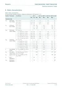 74HCT245D-Q100J Datasheet Page 5