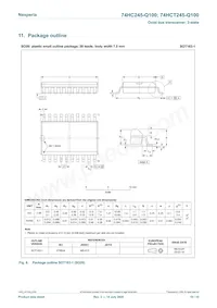 74HCT245D-Q100J Datasheet Pagina 10